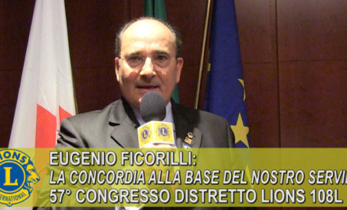 Eugenio Ficorilli: la concordia alla base del nostro servire