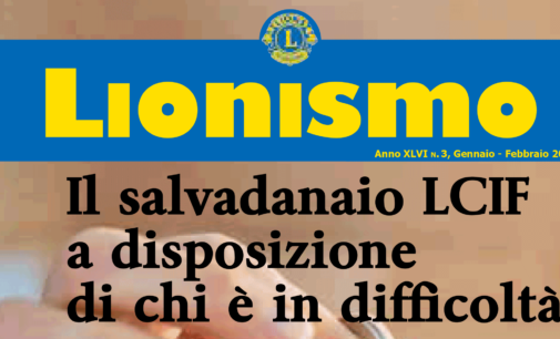 E’ in distribuzione il terzo numero della rivista Lionismo