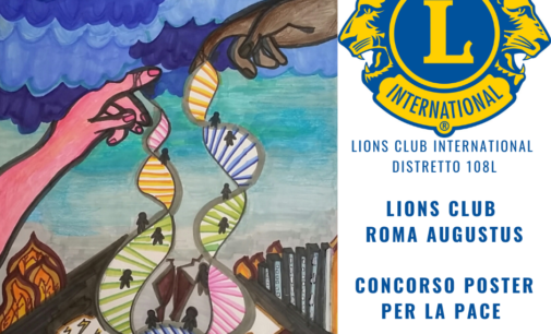 Il Poster per la Pace del Lions Club Roma Augustus