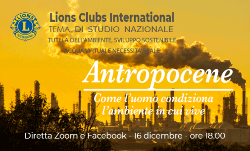 Antropocene: l’uomo e l’ambiente