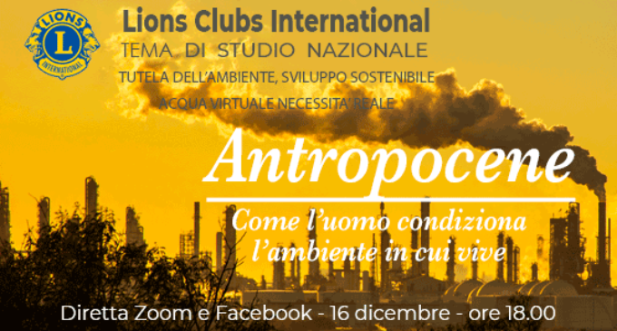 Antropocene: l’uomo e l’ambiente