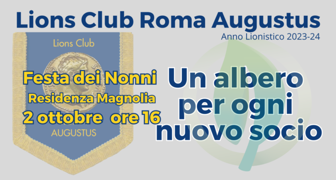 Lions Club festeggia Nonni e Alberi