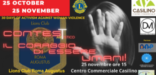 Il Coraggio di Essere Umani: Pubblicate le Opere del Concorso Lions Club Roma Augustus per Contrastare la Violenza sulle Donne