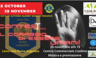 Il Coraggio di Essere Umani: Pubblicate le Opere del Concorso Lions Club Roma Augustus per Contrastare la Violenza sulle Donne Il Coraggio di Essere Umani: Pubblicate le Opere del Concorso Lions Club Roma Augustus per Contrastare la Violenza sulle Donne