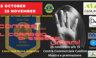 Il Coraggio di Essere Umani: Pubblicate le Opere del Concorso Lions Club Roma Augustus per Contrastare la Violenza sulle Donne