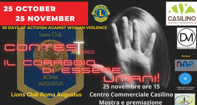 Il coraggio di essere umani: al via il contest artistico contro la violenza sulle donne