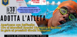 Adotta un Atleta: Un evento speciale per sostenere Raffaella e Special Olympics!
